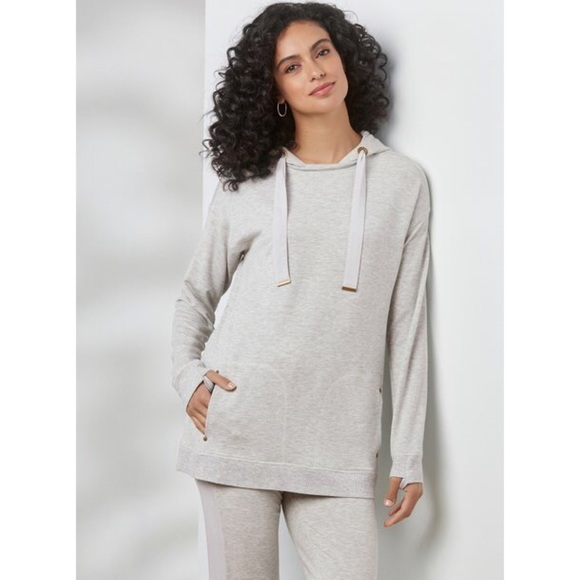 Soft Surroundings Tops - Soft Surroundings Live Soft Reawaken Hoodie M